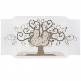 quadro moderno albero sacra famiglia stilizzata