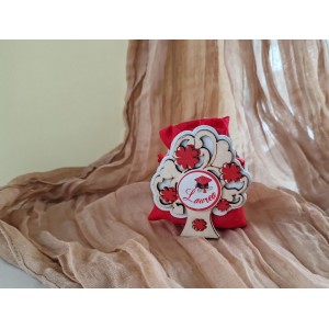 albero legno portaconfetti laurea