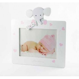 portafoto legno baby elefante 
