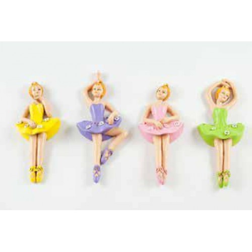 magnete ballerina colori assortiti