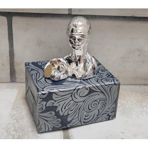 busto dea bendata argento