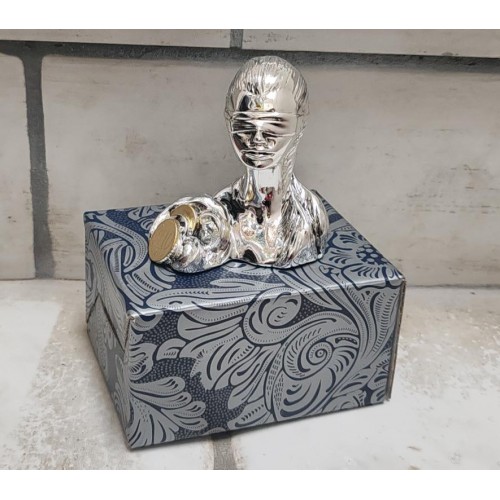 busto dea bendata argento