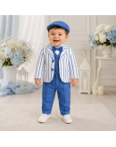 abito bimbo bianco e blu klaiadi Abito bimbo bianco e blu klaiadi