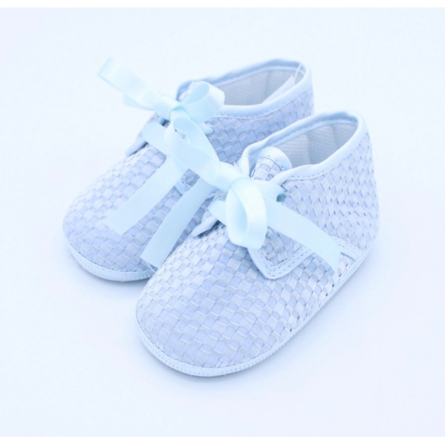 Scarpe per bimbo celesti