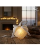 cuore con decoro orsetto sposi e led
