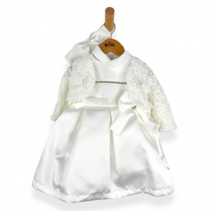 abito bimba smanicato con camicia