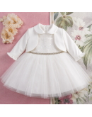 Abito completo bimba con strass