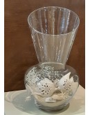vaso grande con conchiglie e pesci mare vaso grande con conchiglie e pesci mare