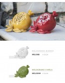 melograno in ceramica colorata