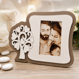 Bomboniera Sacra Famiglia portafoto outlet in offerta