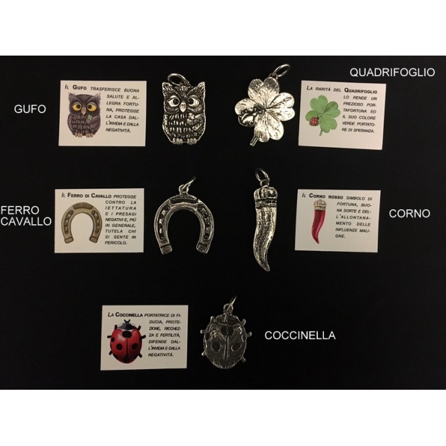 Bomboniera ciondolo portafortuna Bomboniera ciondolo portafortuna
