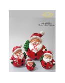 babbo natale porta candela babbo natale porta candela