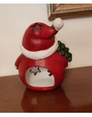 babbo natale porta candela 