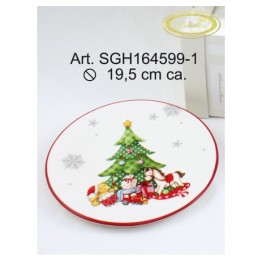 Set piatti dolce natale 