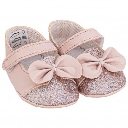 Che Chic scarpe rosa con fiocco