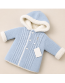 Nazareno Gabrielli Cappotto baby con pelliccia