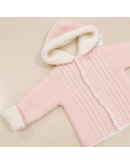 Nazareno Gabrielli Cappotto baby con pelliccia