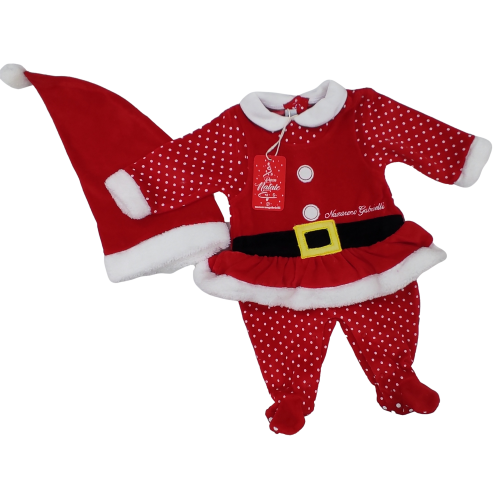 tutina bimba babbo natale tutina bimba babbo natale