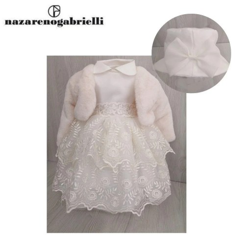 abito bimba con pelliccia abito bimba con pelliccia
