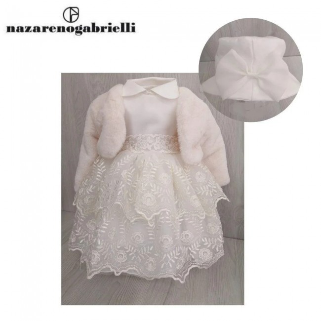 Abito bimba con pelliccia