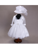 Abito bimba in pizzo e tulle