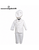 Completo abito bimbo bianco