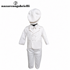 Completo abito bimbo bianco 
