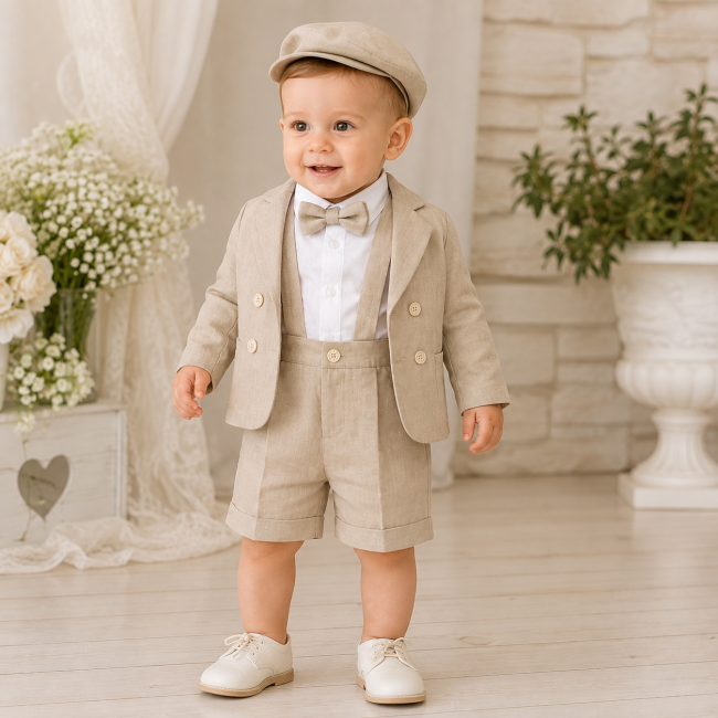 abito per bimbo estivo beige Abito per bimbo estivo beige