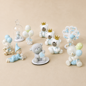 Bomboniere outlet in offerta animaletti in resina celeste