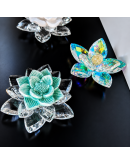 Bomboniera outlet in offerta fiori cristallo e resina modelli assortiti