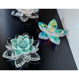offerta fiori cristallo e resina