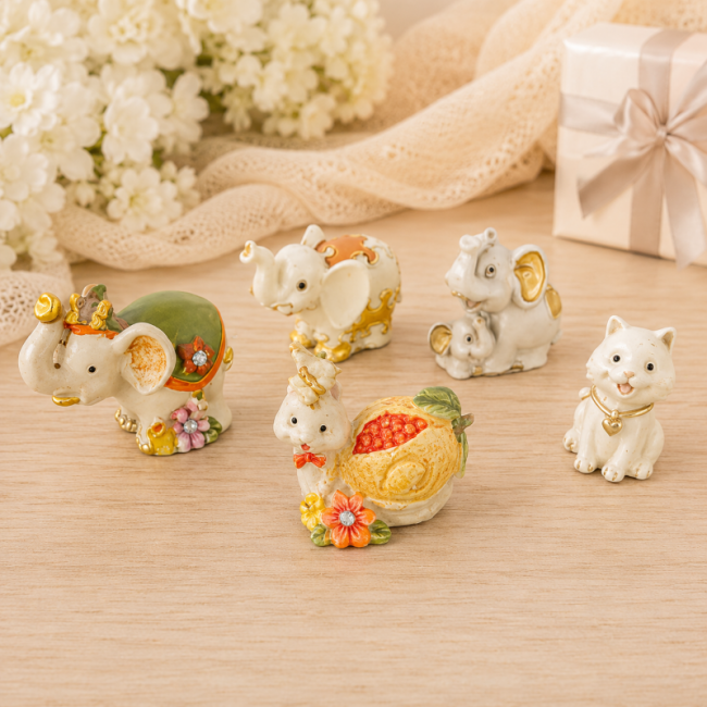 Bomboniere outlet in offerta animaletti in resina