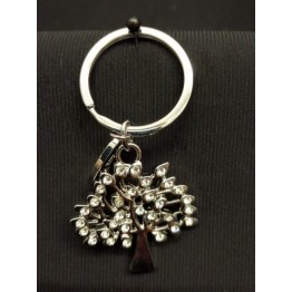 Bomboniera portachiavi albero della vita con strass