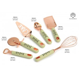 bomboniera solidale grattugia apribottiglie pala torta tagliapizza cucchiaio gelato