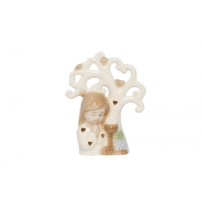 Bomboniera albero con bimbo bimba comunione harmony