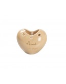 cuore con candela profumata harmony