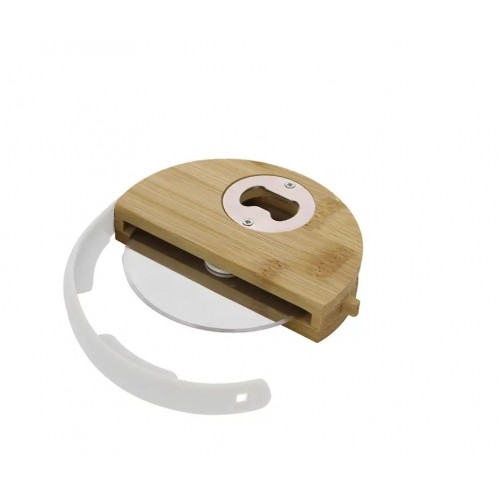 taglia pizza con apribottiglie