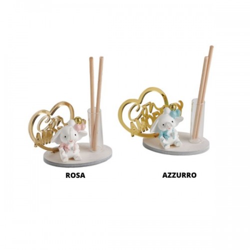 profumatore elefantino con amore