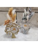 profumatore albero argento oro per comunione cresima