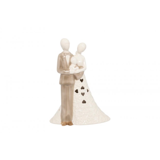Bomboniera sacra famiglia con led harmony