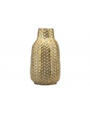 vaso in metallo oro harmony
