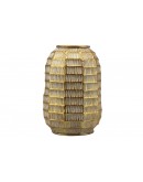 vaso in metallo oro harmony
