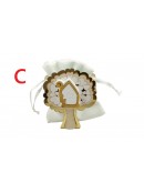 portaconfetti segnaposto per comunione cresima
