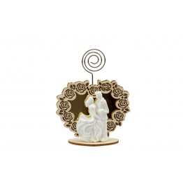 clip cuore con sposi 
