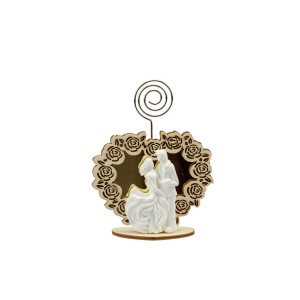clip cuore con sposi 