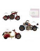 moto vespa con orologio sveglia harmony