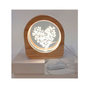 lampada cerchio con cuore