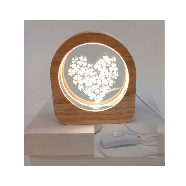 lampada cerchio con cuore Bomboniera lampada cerchio con cuore