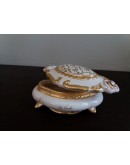 scatola ovale con swarovski via veneto