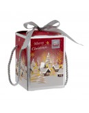 Bagutta globo lampada con Babbo Natale e led Bagutta globo lampada con Babbo Natale e led